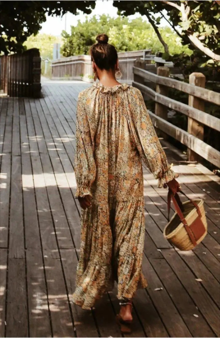 Bohemian Oversized Dress