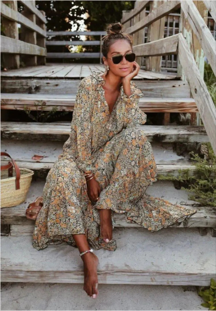 Bohemian Oversized Dress